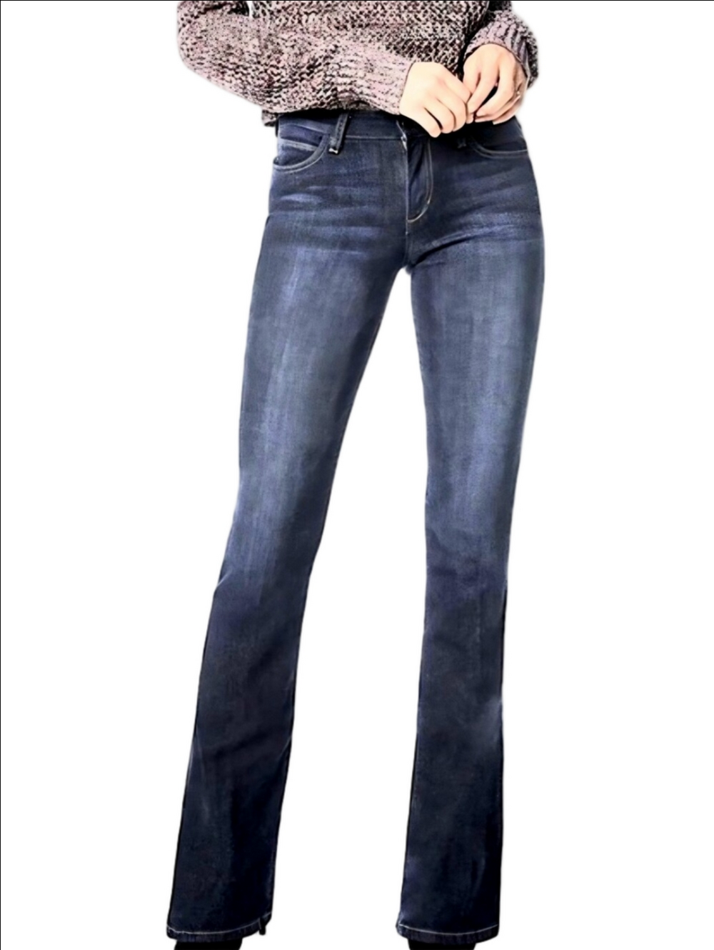Joe's Jeans Curvy Bootcut Classic Mid Rise Stretch Denim Jean In Karissa Wash